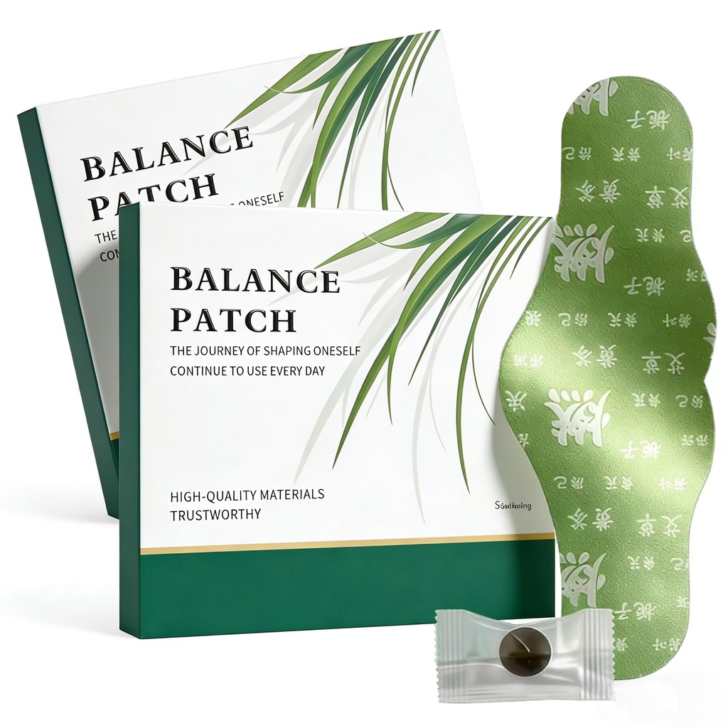Balance Patch, japonski zeliščni obliž želodec, rastlinsko osnovane sestavine, spodbuja udobje trebuha nedražeče oblikovanje, Udobno adhezivno oblikovanje, enostavna topična uporaba(2 škatle-10 obliži)