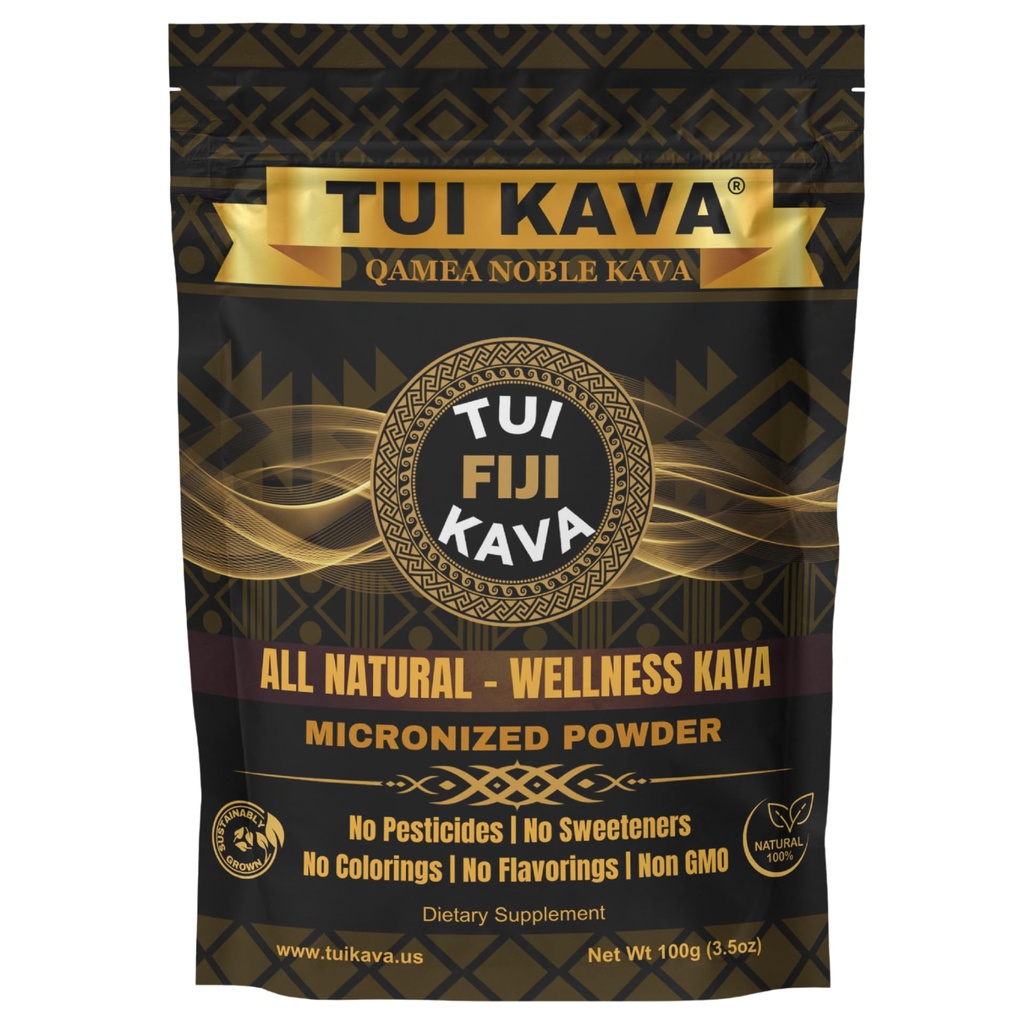 MICRONIZED Noble Kava Root Powder – 100g (3.5oz) Preskušanje velikost 