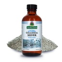 Koloidni Silver Liquid 10 PPM 50 MCG High Potency Superior Elemental Silver Liquid Salve Imunska podpora, 4 fl. oz 