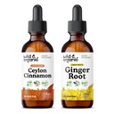 Cinnamon Tinkture 2 fl oz & ingver koren Tinkture 2 fl oz