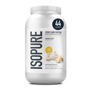 Izopura Zero Carb 100% čisti sirotkini izolati beljakovin v prahu, laktoza brez glutena, z vitamini, bananina krema, 25g proteini na serviranje, 3 Lbs, 44 Servisi (Packaging May Vary)