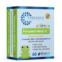Focused Mind ml., Kognitivna podpora za otroke, Pediatric Formulated, Stimulant-free dodatek z Inositol, DMAE, Sugar-free, Vegan, 60 EZ Melt tablete