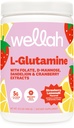 Wellah L-glutamin Jagodna limonada z aromo (50 serviranih) - 5g L-glutamin na obrok, sladkan s Stevio