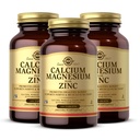 Solgar Calcium Magnezij Plus cink, 100 tablet (paket 3) - spodbuja zdrave kosti in zobe - podpira živčne in mišične funkcije - ne-GMO, Vegan, Gluten brezplačno, Dairy Free, Kosher - 100 skupno služijo