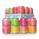 Recess Mood Magnezij & Adaptogen Drink, Sprostitev Pivo, 12 Ounce (Variety Pack, 12 Pack)