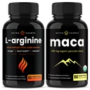 NutraChamps L-Arginin Kapsule in Maca Kapsule 2 paketa