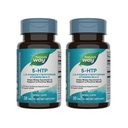 Narava Way 5-HTP, L-5-Hydroxytriptofan, pomaga narediti serotonin za spodbujanje pozitivnega Outlook*, vitamin B6, vitamin C, izvleček Griffonia fižol, 30 tablet (Packaging May Vary) - 2 paket