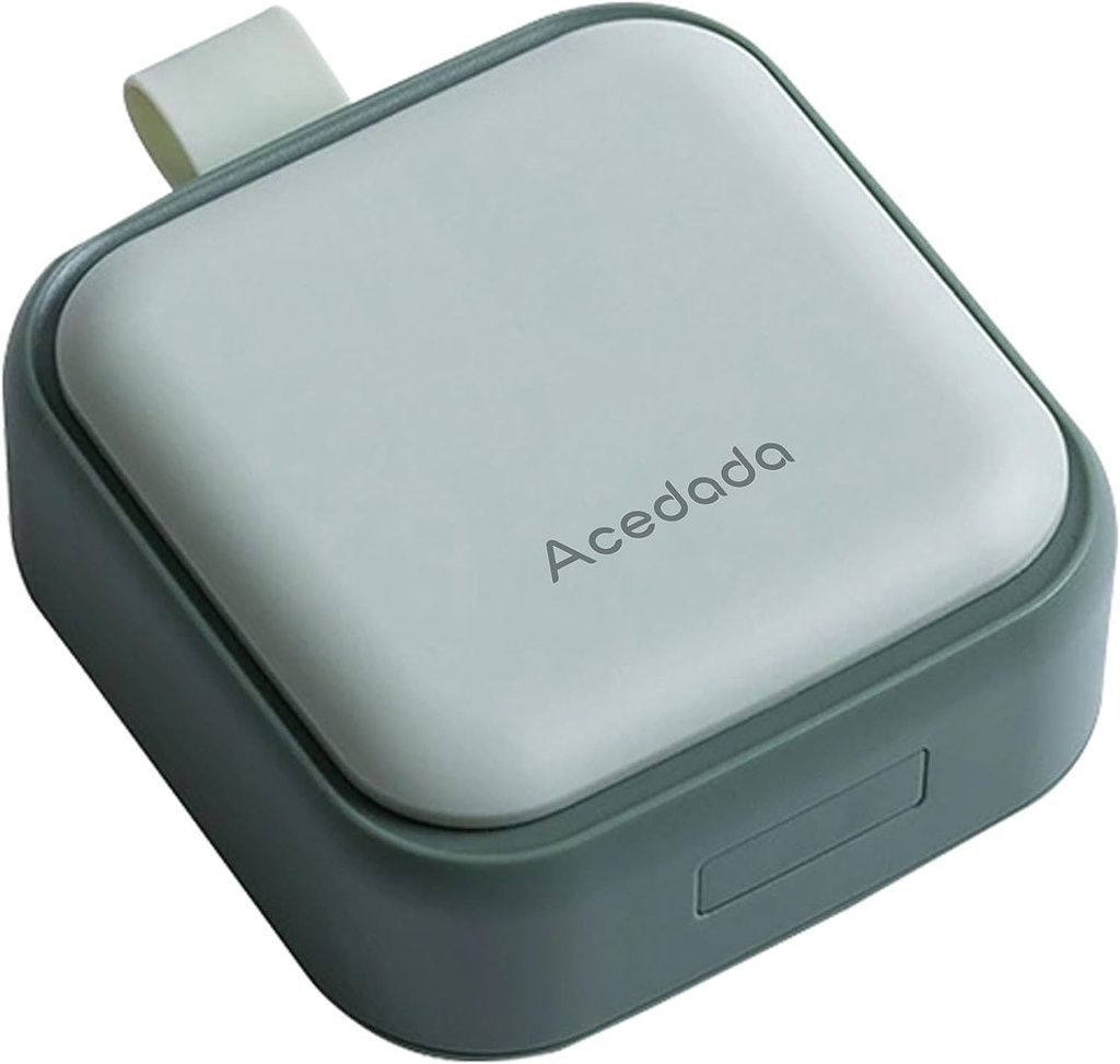 Majhne tablete primeru, srčkan tablete Box - Aceda Travel Daily Pill Organizator, Prenosne Pretirne tablete Container za puzze Pocket, Compact Medicine Imetnik za vitamine, ribje olje, Dodatki, Zelena