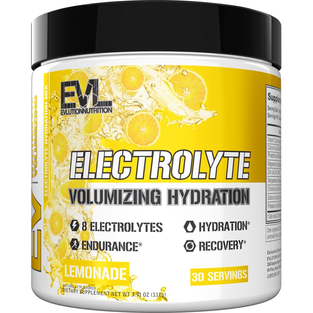 Ultimate Electrolytes Powder Hydration Drink - hitro sproščanje Hydration Powder Drink Mešamo z 8 Ključ elektroliti in antioksidanti - Vegan Gluten Free Keto Prijateljska mešanica (Lemonade)