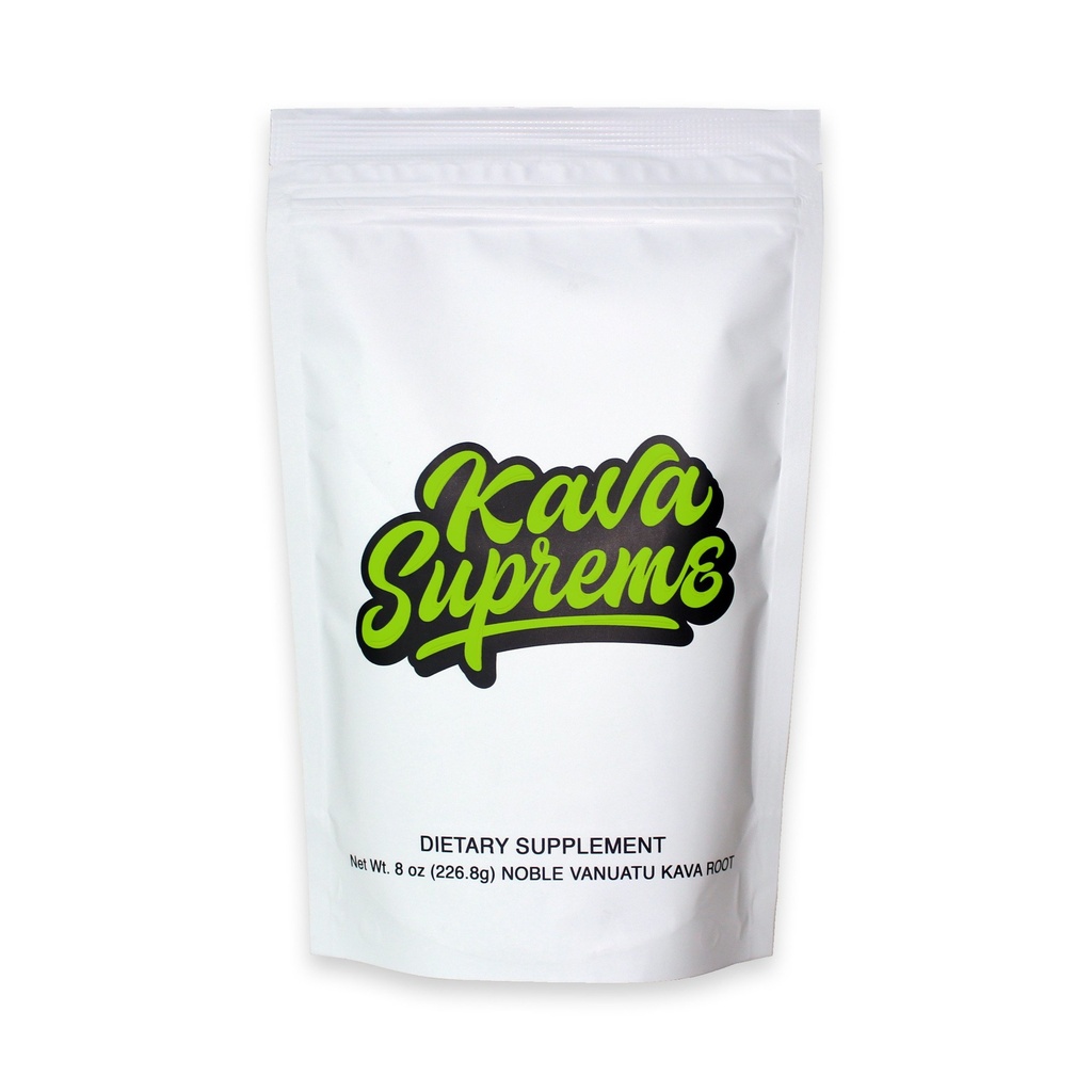 Kavafied KAVA vrhovni - Plemeniti Vanuatu Kava korenski prah (8oz)