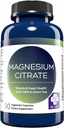 MD. Life Magnezijev citrat 250 mg – 90 Kapsule – visoka absorpcija Magnezijev citrat Dopolnilo – Enostavne kapsule za mišice, živec, srce, spanje in podporo kosti