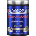 ALLMAX Nutrition Beta-alanin prašek, Izboljšava zmogljivosti za moč in vzdržljivost, 400g (14,11 oz)
