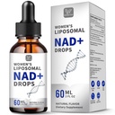 Women's NAD Liquid Supplement, Pure 500mg Liposomal NAD - Cell Regeneration，Energy Support, Vegan,Sugar Free，Additives Free