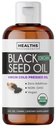 USDA organsko olje iz semen kumine Tekoča (8 fl oz) Premium hladna Nigella Sativa Production Pure - Antioksidant dodatek - Veganska, Gluten-free, & Ne-GMO (brez tablet ali kapsul)