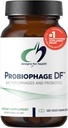 Designs for Health Probiofage DF - Bakteriofage Prebiotic + Probiotic Supplement - Probiotiki za prebavo + Imunska podpora - Dairy Free Pre and Pro Biotics v zapoznelih release kapsule (120 Count)