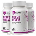 NERVE Renew Advanced Nerve Support - 300mg Stabilizirana R-Alpha Lipoic Acid, Vitamin B Complex, Benfotiamin, Zelišča za hitro delovanje podporo