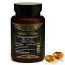 Kapsule črnega olja - hladno stisnjeni 120 Softgels 500mg, Premium Quality Nigella Sativa,100% Pure Black Cumin Seme Oil - Non-GMO (120 Count - pakiranje po 1 plastično steklenico)