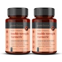 Dvojna moč Kurkumin - Massive 1000mg x 360 tablete - 200% več Kurkumin in naravne ravni Potent kurkumin na tableto - s 5 mg izvleček črnega popra za 300% Povečana absorpcija