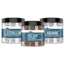 Elementi iz rodu Earthborn Pine Bark, L-Arginin in L- citrulin kapsula paket, 200 Kapsule vsak, čisti in nerazredčeni, brez dodatkov