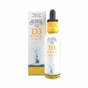 Pokopan zaklad Vitamin D3 & K2 Kapljice - 5000 i.e. D3 s 100 μg K2 za podporo kosti, srca in imunskega sistema, brez sladkorja, 2 fl