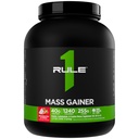 Pravilo 1 Mass Gainer - High-Calorie teža pridobivanje Formula z 1,220+ Kalorije, 250g+ Kompleksna mešanica ogljikovih hidratov, 40g All-Whey beljakovine na strežbo (8 Serving, Jagode in Crème)