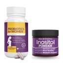 Prihranite 10% na ženski zdravje & Wellness Bundle – Popolni vaginalni probiotiki + Myo & D-Chiro Inositol prašek za hormonsko ravnovesje, Gut, in urinska podpora