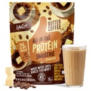 FlavCity Grass Fed Whey Protein Powder - Butter Coffee - 25g Protein, 10g Kolagen & 87mg Kofein - izdelan z organskimi Reishi & Cordyceps - Gluten brez dodanih sladkorjev (20 Servisi)
