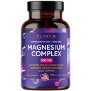 Rastlina.O Premium Magnezij dodatek [Vegan Oksid & Citrat, 500mg] Visoka absorpcijska kompleks za spanje, miren, mišični relaksator, naravna energija, Ne-GMO 120 Veggie kapsule