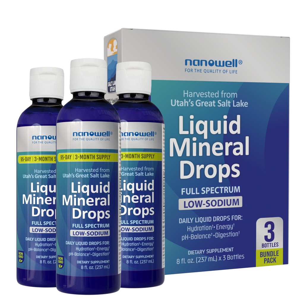 Tekoči mineralni kapljice - Trace Mineral Supplement 