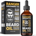 Leven Rose Beard Oil za moške in bradat softener 100% čisto naravno za bradate moške, Mustaches, in Moisturizirano kožo 1 oz Ranger Grooming Co