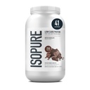 Izopura Low Carb 100% čisti sirotkini izolati beljakovine v prahu, laktoza brez glutena, brez vitaminov, nizozemska čokolada, 25g beljakovine na serviranje, 3,07 Lbs, 41 Servisi (Packageing May Vary)