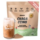 Renude Chagaccino - Chaga goba v prahu, goba Coffee Drink Mešamo z adaptogeni, naravna energija in imunske podpore, Vegan, Keto, Zero Calorie goba v prahu - 30 Serving