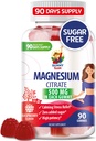 Magnezijevi žvečilni gumiji za otroke in odrasle - 500mg - Mirni Magnezijevi žvečljivi žvečljivi dodatki za Mood & Muscle Support