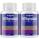 Thyroid Support Supplement for Women & Men – Professional T4, T3, T2 Triple-Pathway – Metabolism & Energy – with L-Tyrosine, Selenium, Ashwagandha – Standardized Herbs – 60 Capsules (2 Bottle)