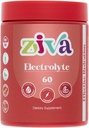 Ziva Electrolyte Gumies – Hidracija in energetska podpora za hitro rehidracijo – Elektroliti za športnike, tekače in aktivne življenjske sloge – 60 števk