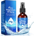 Magnezij pršilo, čisto magnezijevo olje Spray za noge, naravna organska sestavina v stekleni steklenici, enostaven za absorbcijo in uporabo (60ML)