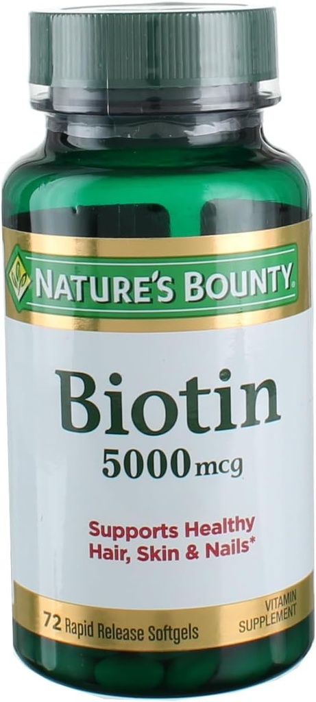 Biotin 5000mcg - 72 kapsul (paket z 2)