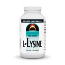 Vir Naturals L-Lysine Free Form, 1000 mg - Aminokisline dodatek podpira energijsko formacijo in kolagen - 200 tablet