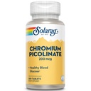 Solaray Chromium Pikolinat tablete, 200 mcg ± 200
