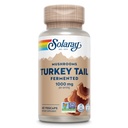 Solaray fermentirana Turčija Rep gob dopolnilo 1000mg - Skupna Wellness podpora - Turčija rep gob Kapsule z organskimi gobami - Vegan, Non-GMO, Lab preverjeno, 60-dnevno jamstvo, 30 Služabniki