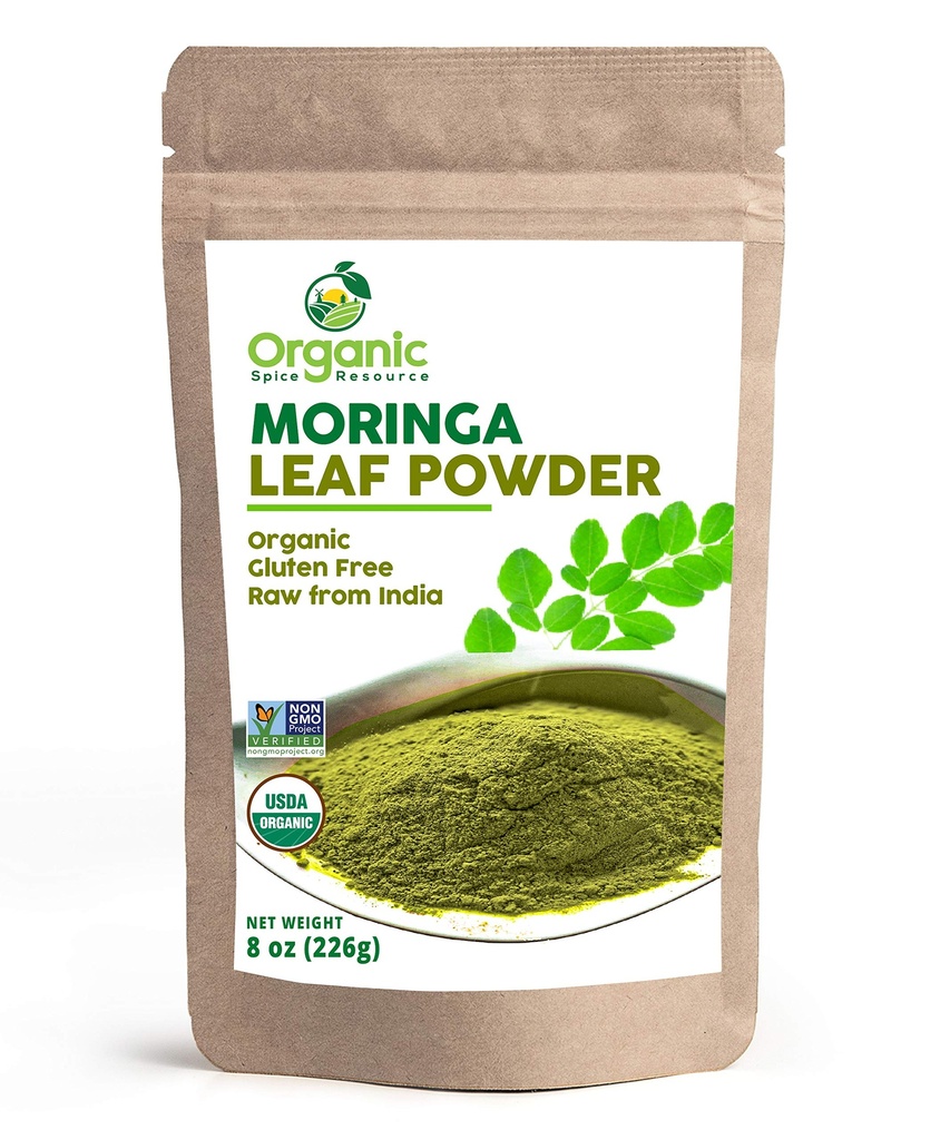 Organski Moringa prašek - 8 oz (226g) 