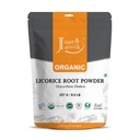 Samo Jaivik 100% Organski Licorice Root Powder - 227 gm / 0.5 lb Muleti 