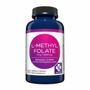 MD Life L-metilfolat 1 mg dodatek - Professional-stopnja Active L metilfolat dodatek - 90 kapsul - L-metilfolat 1mg - Največja jakost MTHFR W/ Esencialne aminokisline