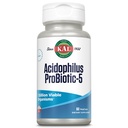 KAL Acidophilus tablete, Probiotic-5 kapsule, 3 Bil, 60 Število