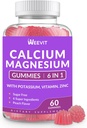 Brez sladkorja kalcijevi gumiji dodatek 600mg, kalcijev magnezijev cink Gumiji z vitaminom D3 K2, Kalij, visoka absorpcija CA Gummy za kosti, zob in mišice
