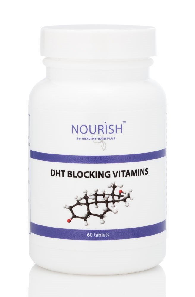 Zdravi lasje Plus - DHT Bloker Vitamini Dopolnilo za moške in ženske - 60 Tablete - Cink - Saw Palmetto - Biotin - Folna kislina - Rast Debeli in zdravi lasje