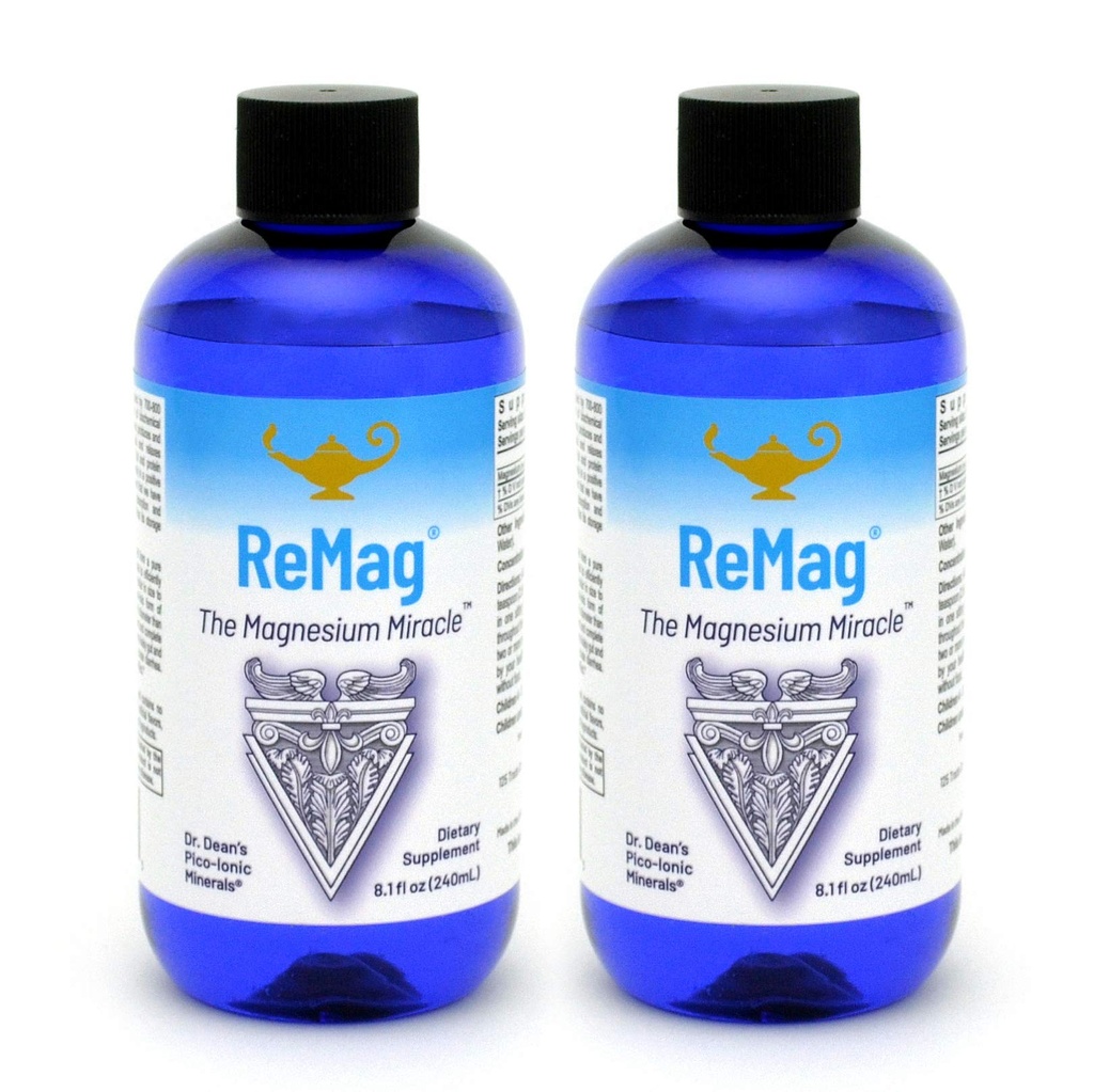 RnA ReSet ReMag – visoka absorpcija Magnezijev klorid Tekoči, 8,1 Fl Oz (2-Pack)