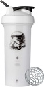 BlenderBottle Star Wars Shaker Steklenica Pro serija kot nalašč za proteinske pretrese in pred vadbo, 28-Ounce, Stormtrooper