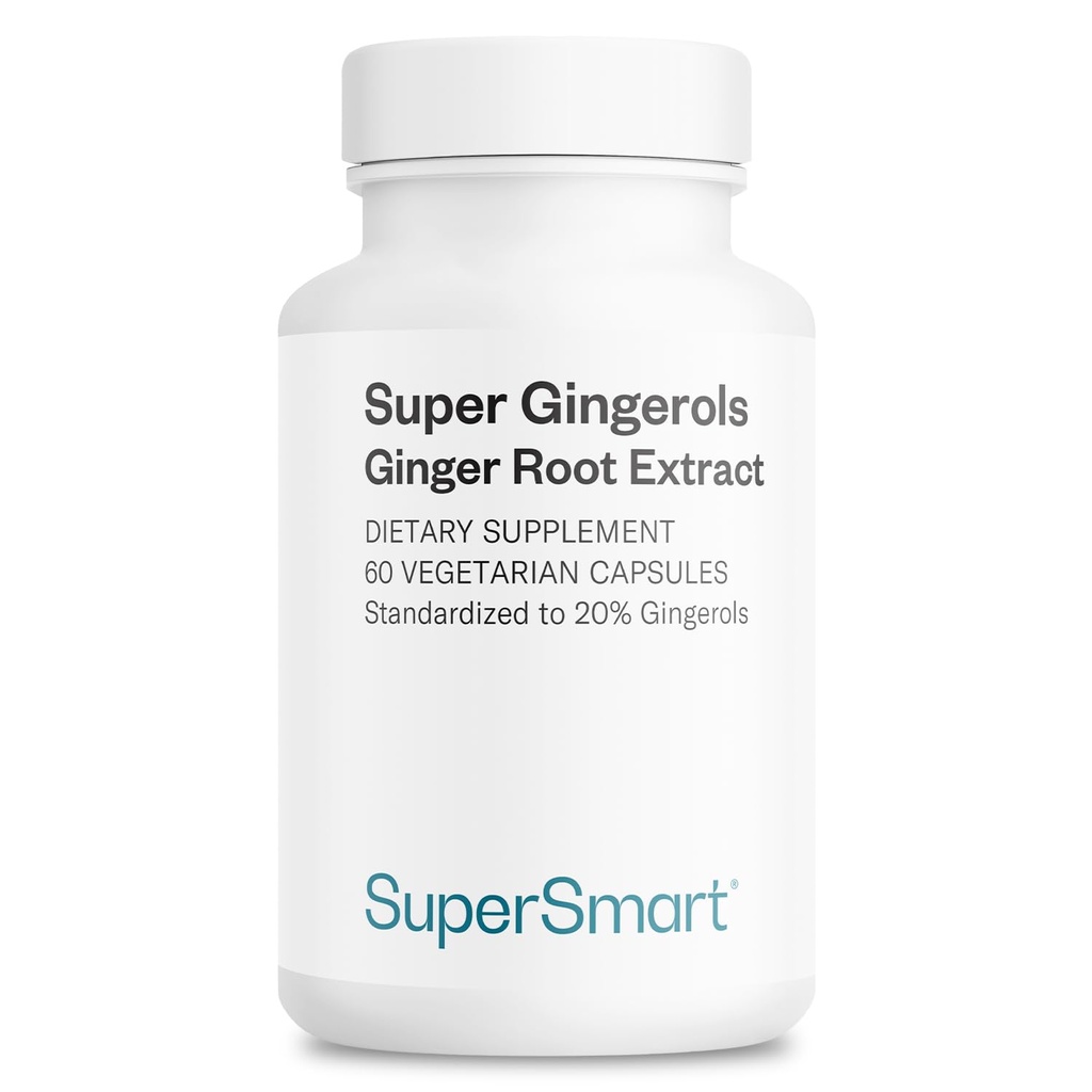 Superpametni - Super Gingerols 400mg na dan (Visoka potenca 20% Gingerol) - Ginger Root Extract dodatek 