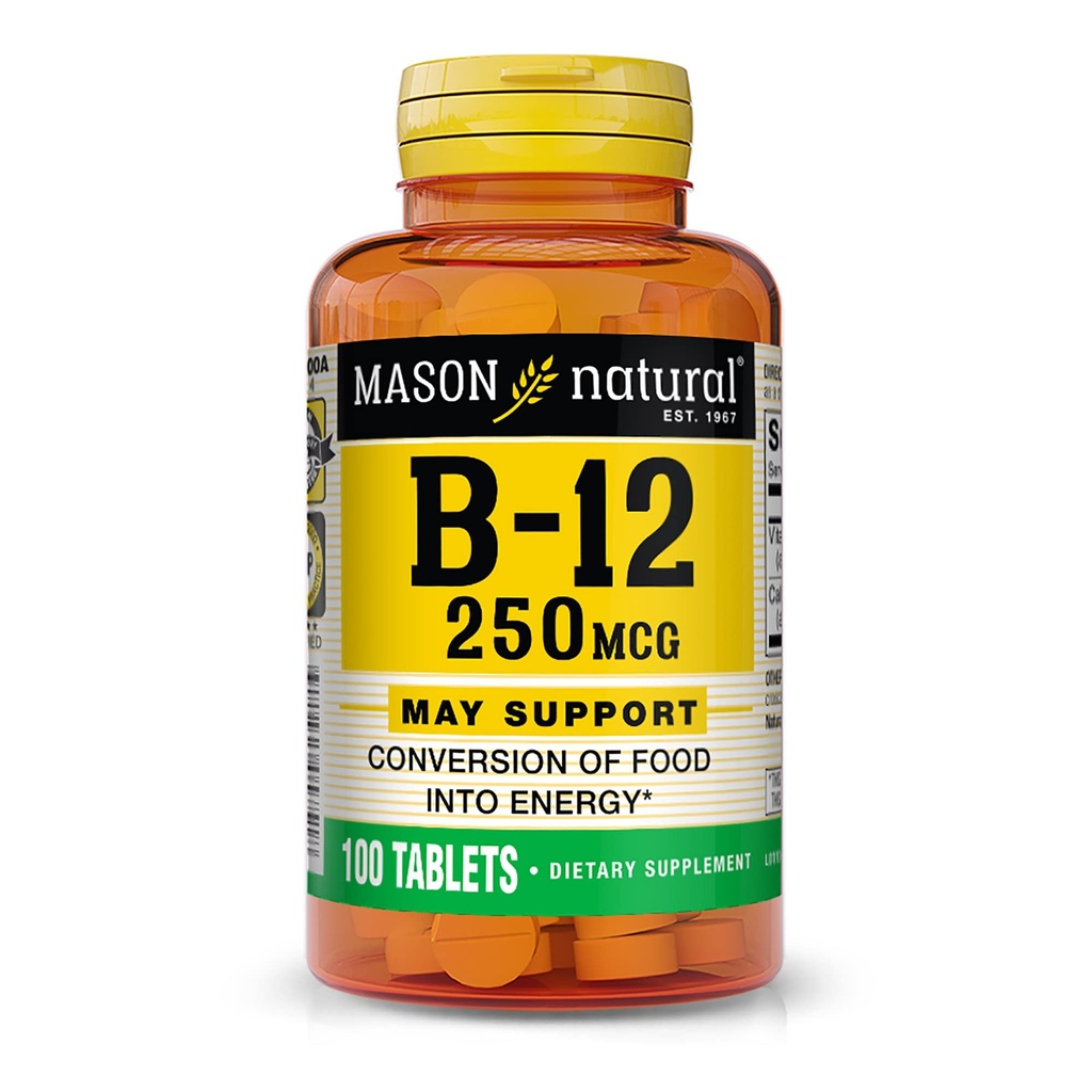 Mason Vitamini Mason Vitamin B 12 250mcg tablete